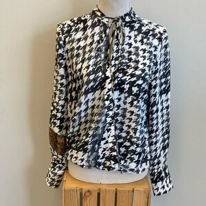 Brochu Walker Black and White Blouse